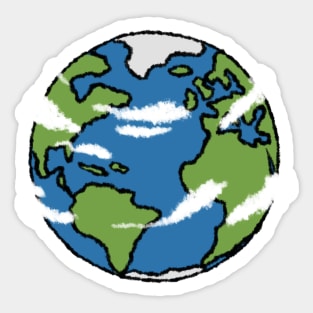 Joyous June Earth Sticker